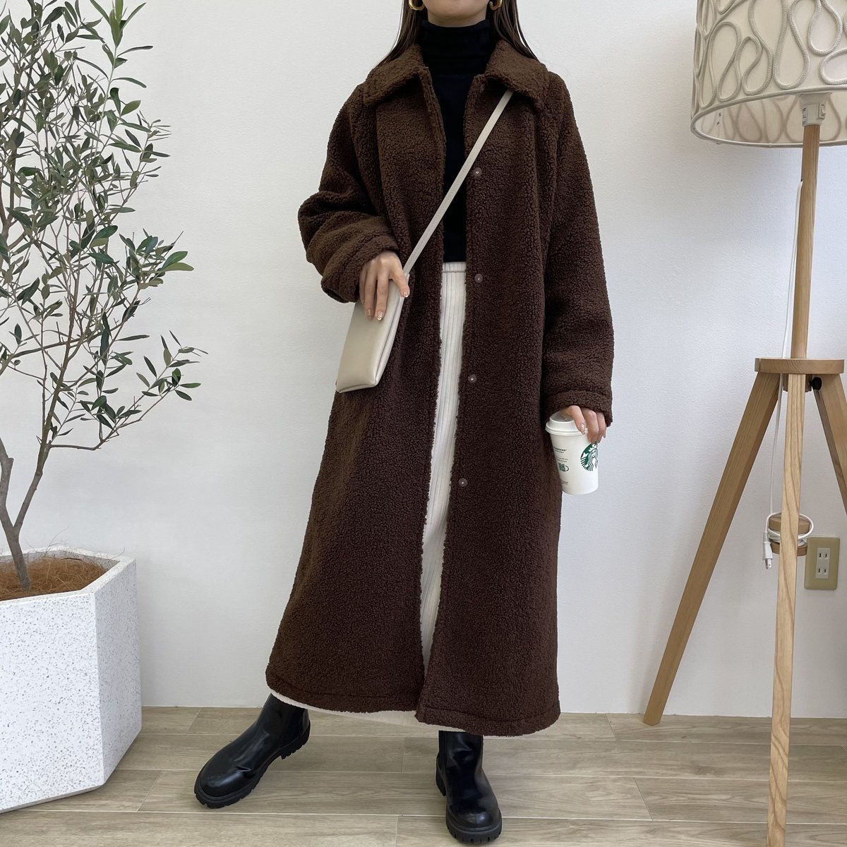 ボアロングコート | BLATE ボアロングコート | BLATE