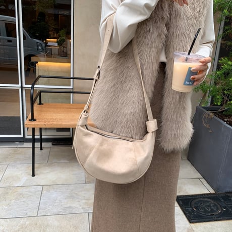 スエードショルダーbag