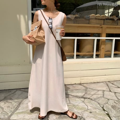 リラックスフレアワンピース