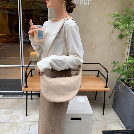 スエードショルダーbag
