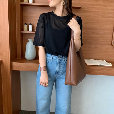 ポーチ付き上質ショルダーbag