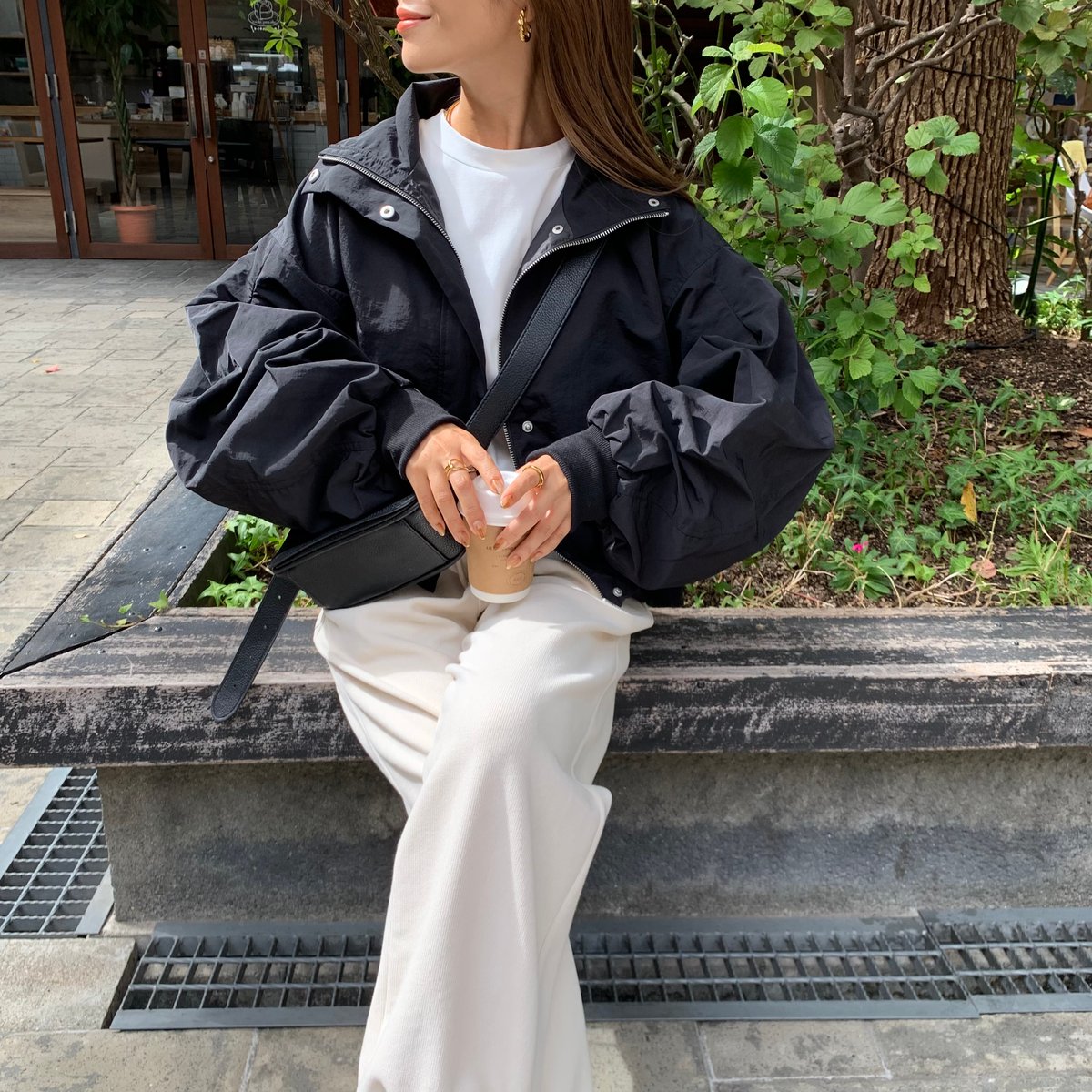 BLATE  ボリュームスリーブツイルジャケット　ブレイト BLATE ボリュームスリーブツイルジャケット ブレイト