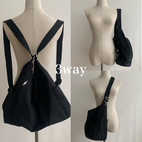 6/9入荷・3wayショルダーリュックマルチbag