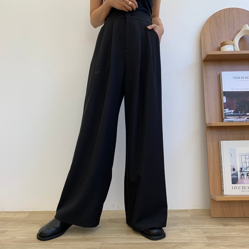 ルーズワイドタックパンツ | BLATE