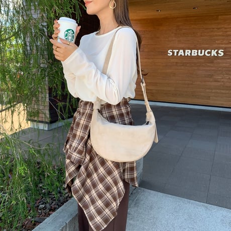 スエードショルダーbag