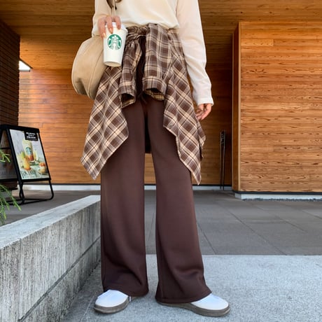 とろみリラックススウェットパンツ
