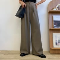 ルーズワイドタックパンツ