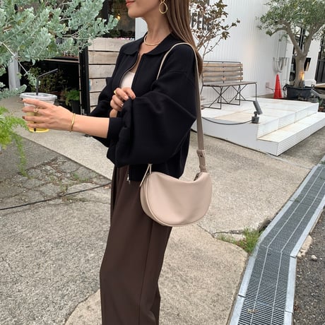 柔らか上質フェイクレザーショルダーBAG