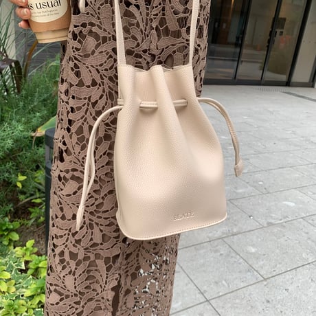上質巾着ショルダーBag