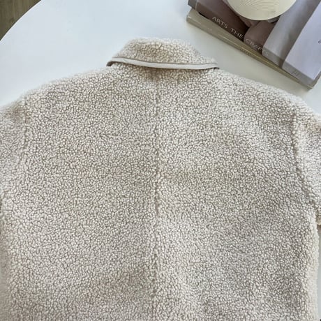 ダッフルボアショートコート