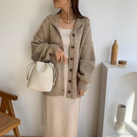 2wayもちもちボリュームハイネックニット