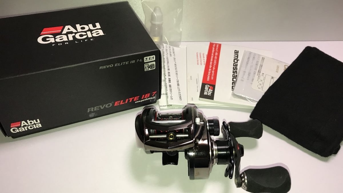 極美品良好】Abu Garcia REVO ELITE IB 7-Lアブガルシア レボ エリ