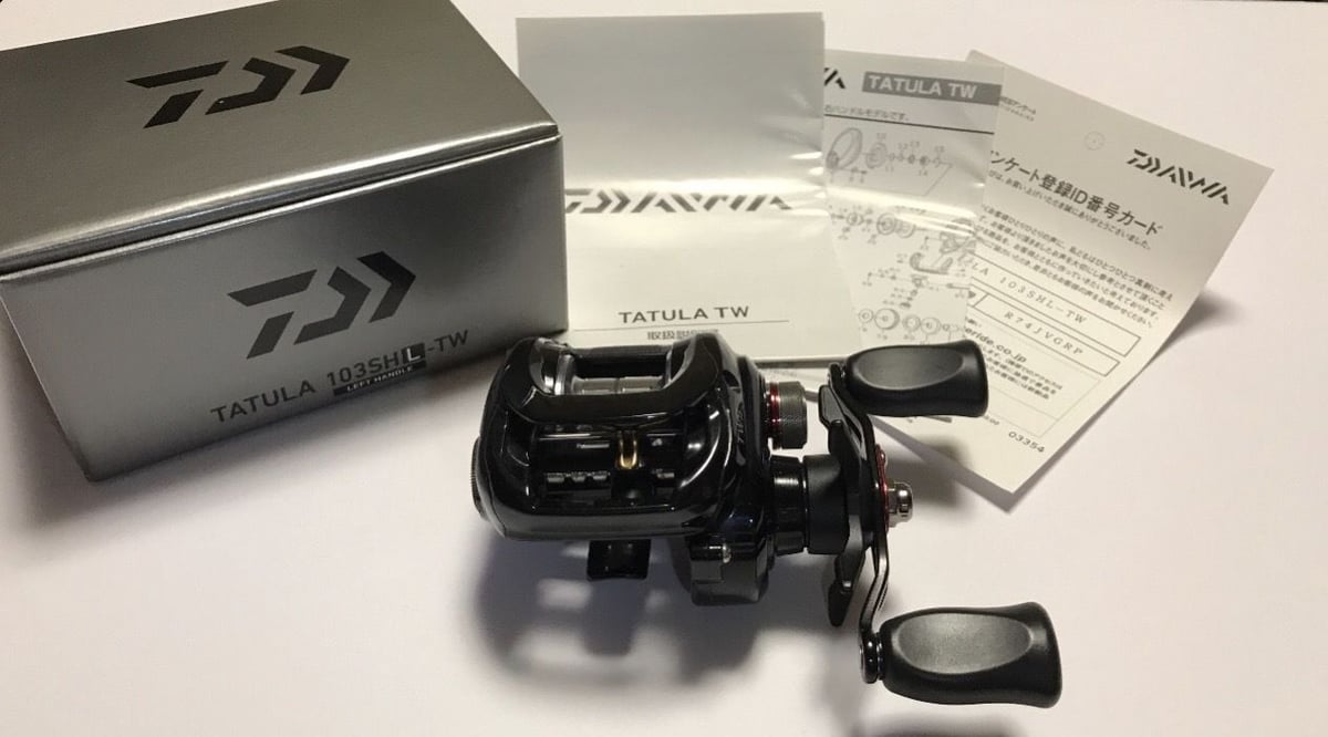 美品良好】DAIWA TATULA 103SHL-TW 7.3L ダイワ タトゥーラ 左巻き 