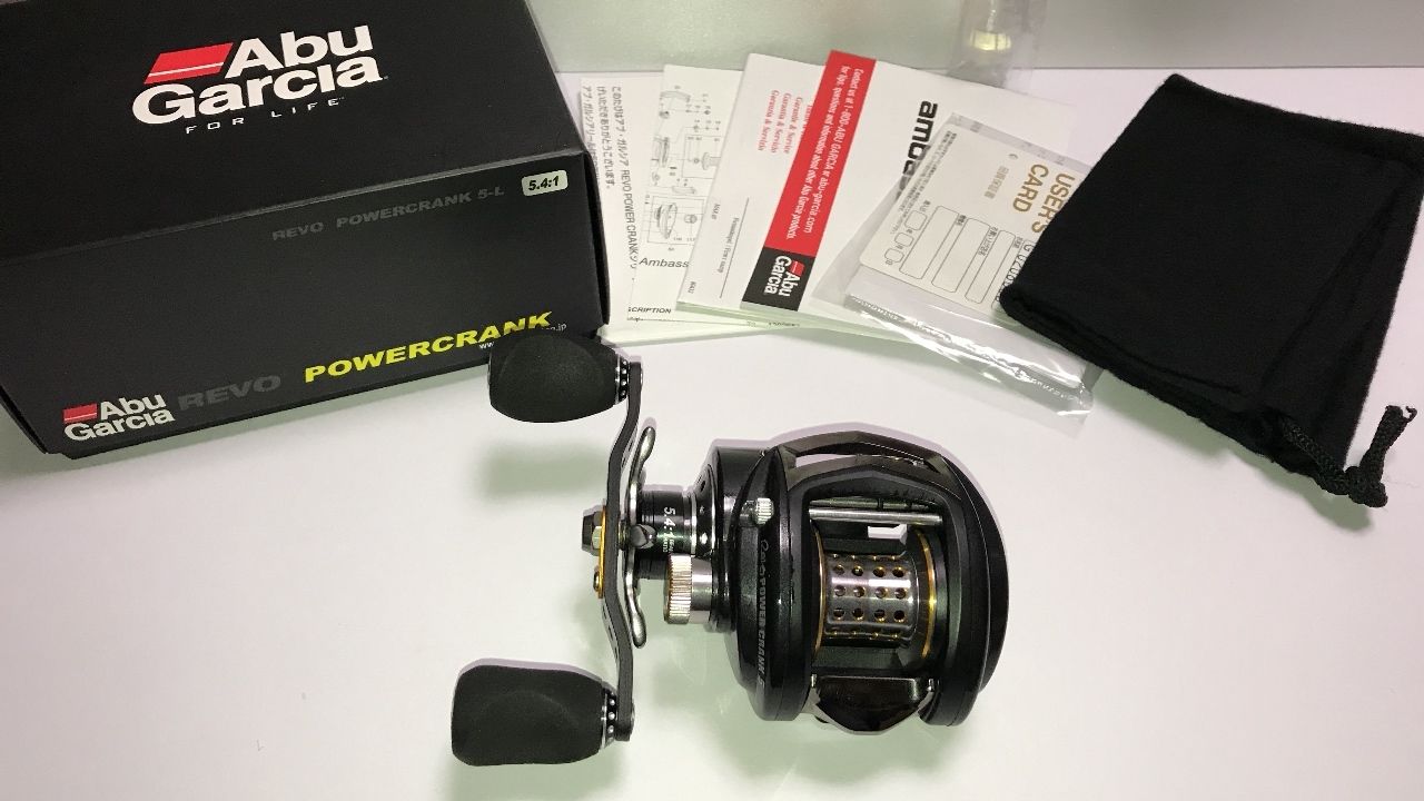 アブガルシア REVO POWERCRANK 極美品良好】Abu Garcia REVO POWERCRANK 5-L アブガルシア レボ