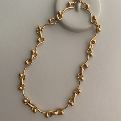 [ 002-032 ] design ball necklace