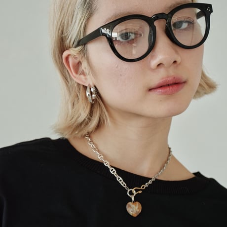 [002-036] heart 2way necklace