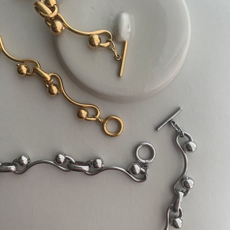 [ 002-032 ] design ball necklace
