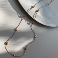 [ 002-027 ] herringbone necklace