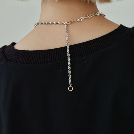 [002-036] heart 2way necklace