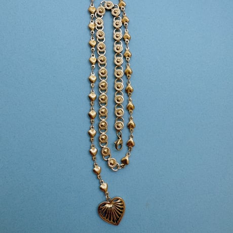 [002-040] classical heart necklace