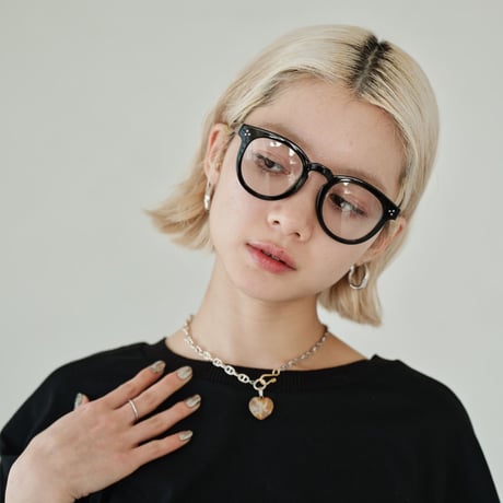 [002-036] heart 2way necklace