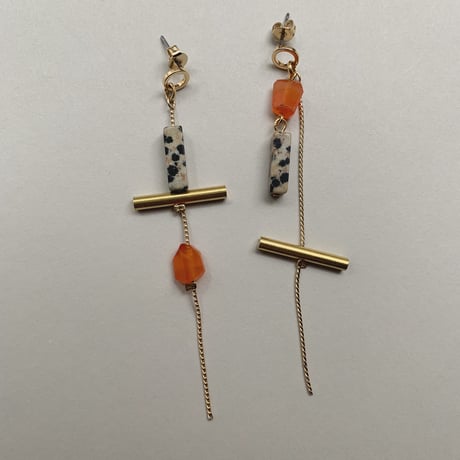 [ 000-037 ] pray  pierce/earring