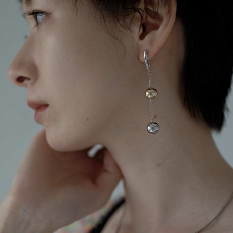 [ 000-043 ] pointed pierce/earring