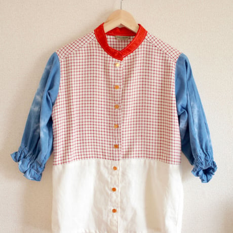 Red/White/Blue casula piknic shirt (no.146)