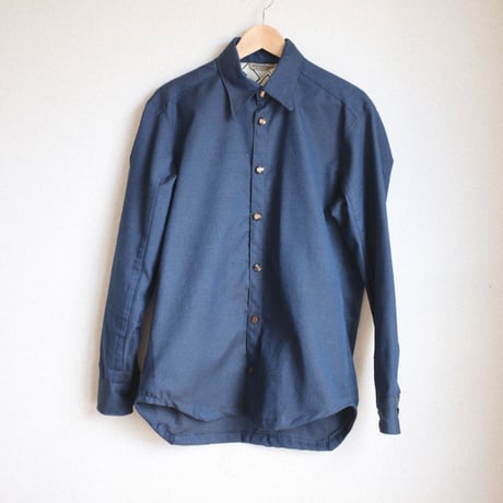 Men's Nostalgic dark blue shirt (no.126)