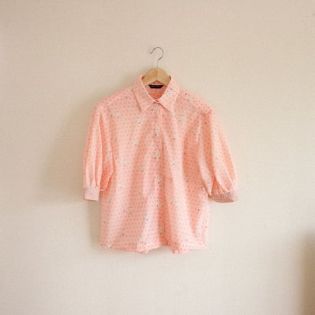 Baby pattern Pink summer Shirt (no.319)