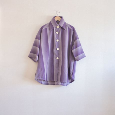 Retro purple Blouse/jacket (no.124)