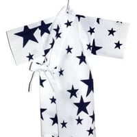月影☆BABY浴衣　星・白