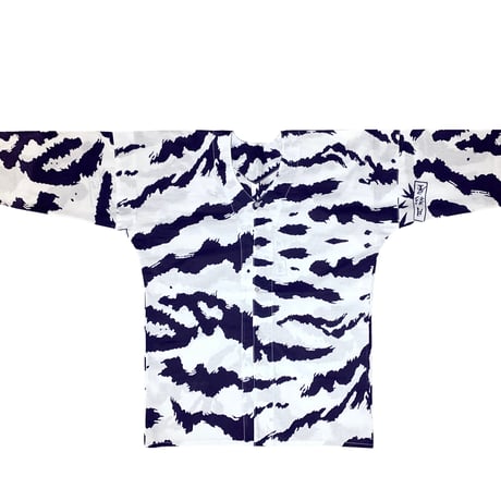 虎の鯉口シャツ