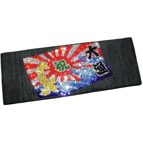 大漁旗の半巾帯