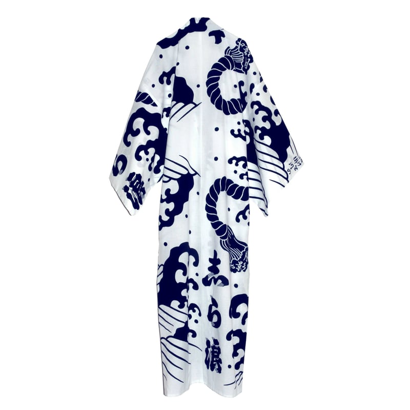 おぎゃぎゃ価格＼(^o^)／日本駄右衛門の浴衣・白 | 月影屋