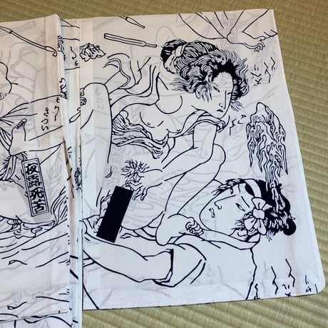 春画の浴衣