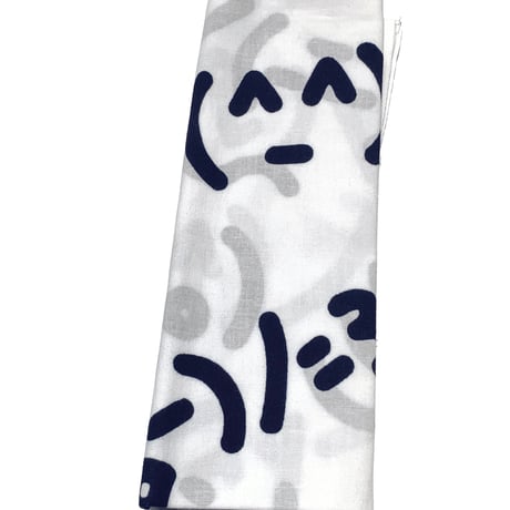 絵文字の手ぬぐい