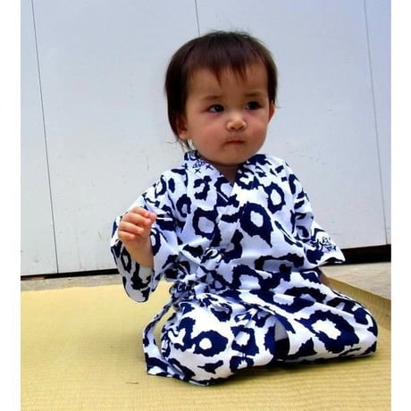 月影☆BABY浴衣　豹柄