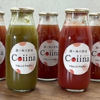 【限定数お試し】  ベジスイートCoiinaトマトジュース・緑 （小瓶）6本【送料込】