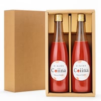 【贈答用】Coiinaトマトジュース化粧箱入り 赤2本【送料無料】
