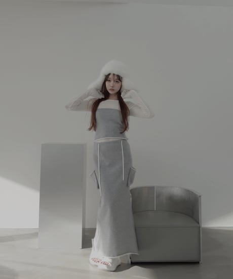 スウェットベアトップ /Sweat Bare Top