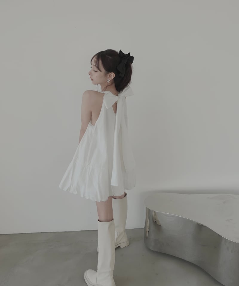 Milk】バルーンチュニックワンピース / Balloon Tunic One-Piece