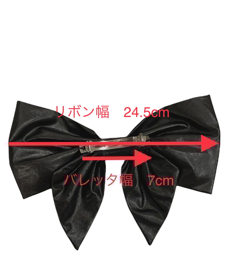 リボンバレッタ / Ribbon Hair Clip | FICTION TOKYO OFFI リボンバレッタ / Ribbon Hair Clip | FICTION TOKYO OFFI