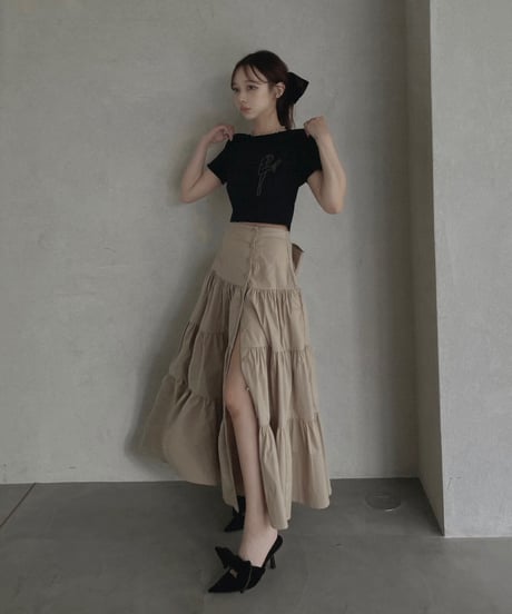 ロゴクロップドT /Logo Cropped T
