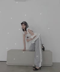 【Milk】コットンレーストップ(+ビッグシュシュ）/ CottonLace Top(+BigSHUSHU)