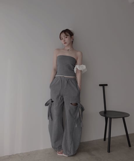 サイドカットスウェットパンツ/Side Cutting Sweat Pants
