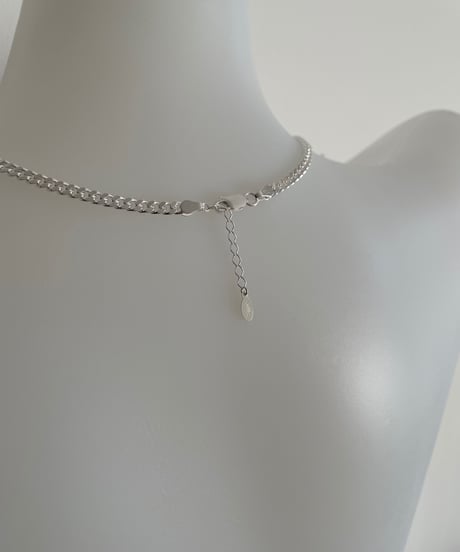 【1文字】"My Choker" /  Silver925 (シルバーカラー)