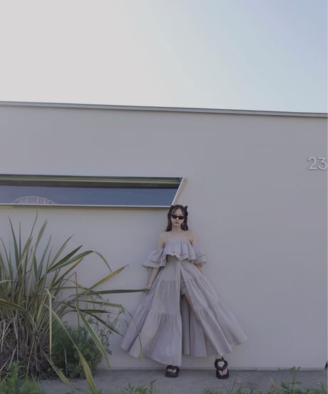 3wayスリーブボリュームフリルトップ / 3Way Sleeve Volume Frills Top