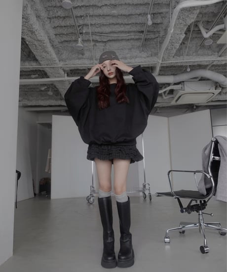 コットンレースフリルフリルショートパンツ / Cotton Lace Frill Frill Short Pants