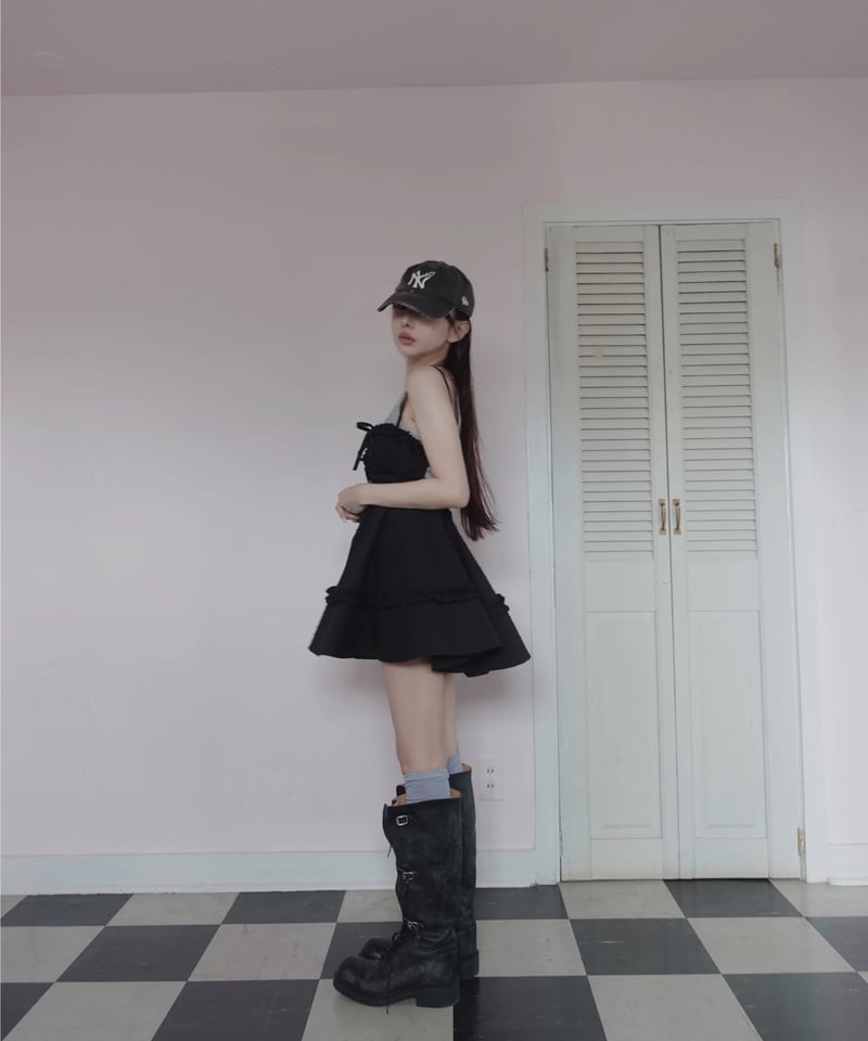 ❤【トゥビーシック】✨美品　チュニック　サックドレス　ブラック/黒　46 ❤【トゥビーシック】✨美品 チュニック サックドレス ブラック